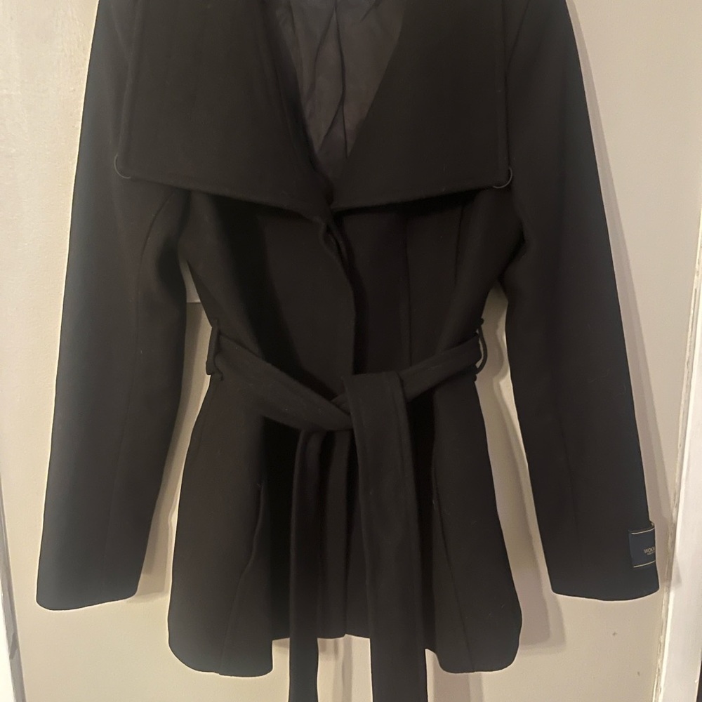 Babaton Black Trench Coat